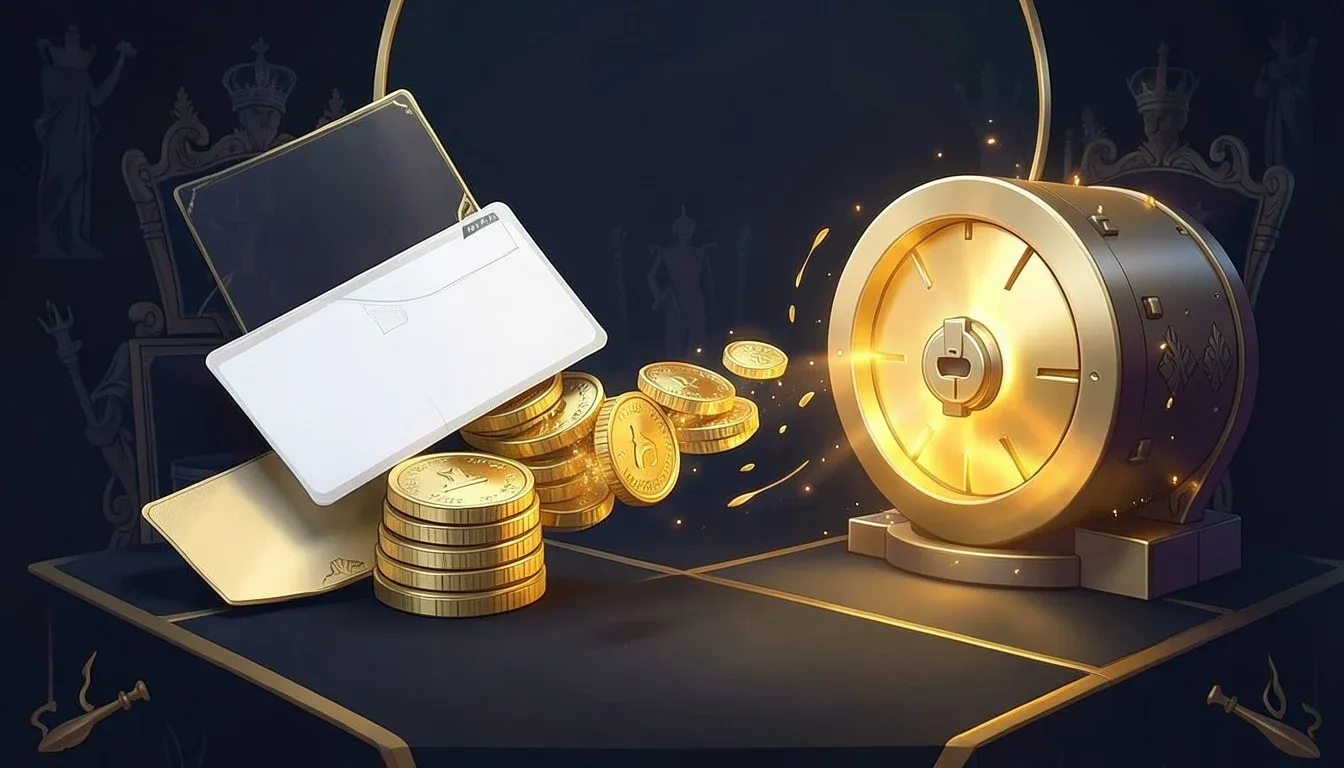 Casino Kingdom cashier with deposit and withdrawal methods