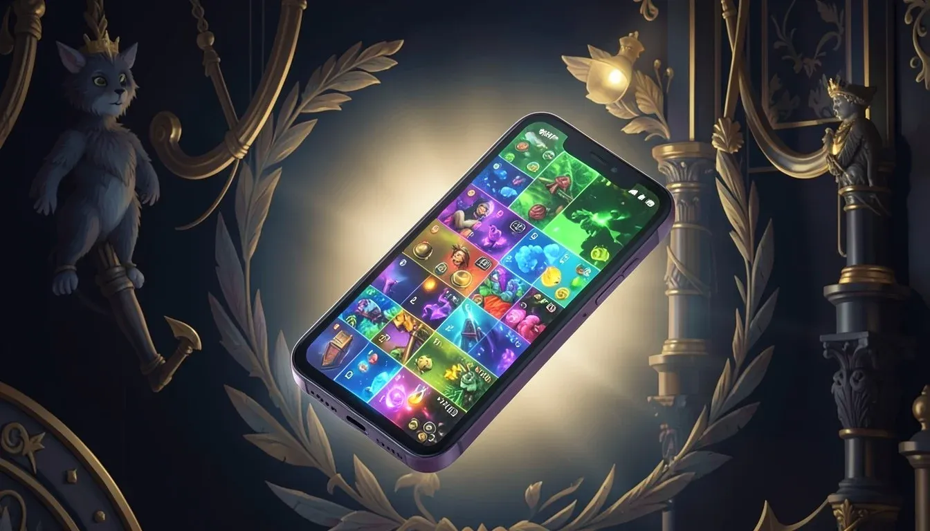 Casino Kingdom mobile casino on a smartphone